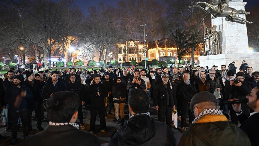 Massive March in Istanbul in Support of Gaza